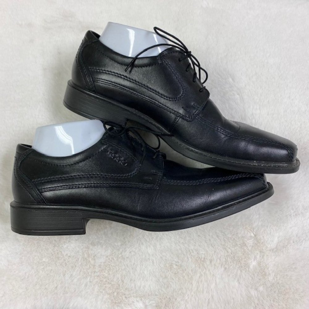Ecco New Jersey Bike Toe Lace Up Leather Oxfords, size 7 - Picture 6 of 14